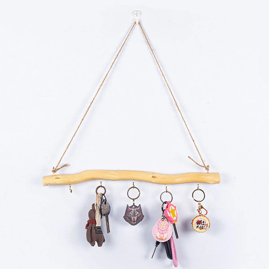 Wooden Wall Hooks Hanger Home Decorative Wooden Wall Hooks for Hanging Items
