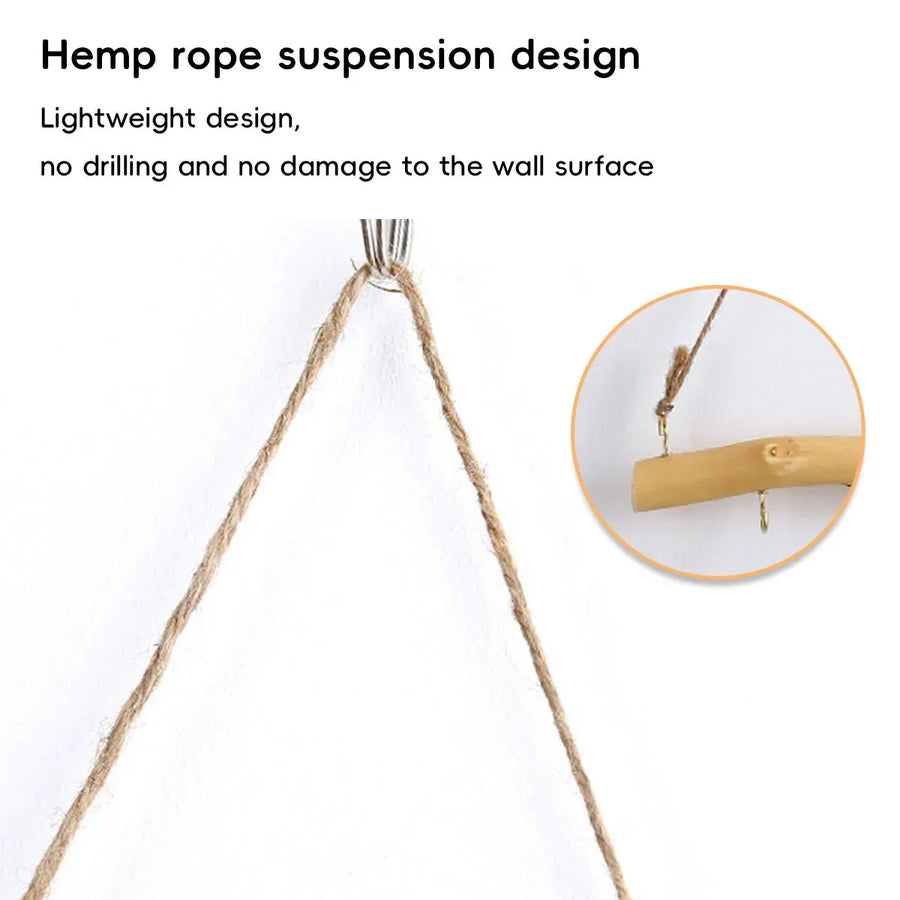 Wooden Wall Hooks Hanger Home Decorative Wooden Wall Hooks for Hanging Items