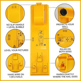Picture Hanging Tool Tools Frame Hanger Easy Wall Photo Hanging Level Ruler Au