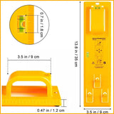 Picture Hanging Tool Tools Frame Hanger Easy Wall Photo Hanging Level Ruler Au - Low Angle