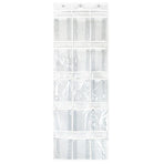 15 Pockets Waterproof Hanging Over The Door Organizer For Accessories Storage