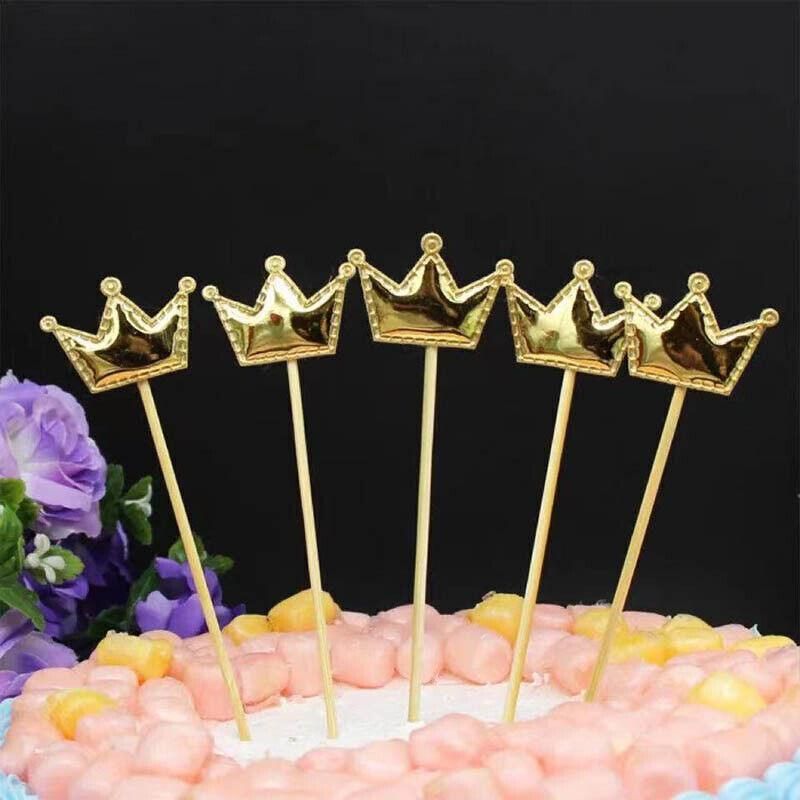 Happy Birthday Acrylic Cake Topper Cake Decoration Golden Silver Party - Black-Bicircle Birthday