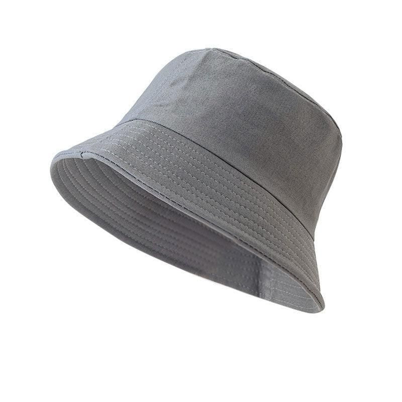 9 Colours Unisex Sun Bucket Hat Perfect for Outdoor Adventures - Black