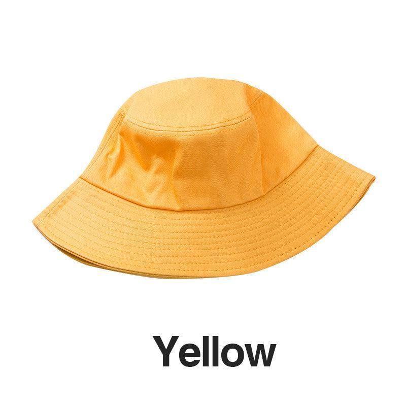 9 Colours Unisex Sun Bucket Hat Perfect for Outdoor Adventures - Grey