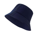 9 Colours Unisex Sun Bucket Hat Perfect for Outdoor Adventures - Navy