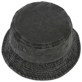 Unisex Men Women Washed Cotton Outdoor Camping Sports Bucket Hats Fisherman Hat - Orange - Extra Image