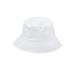 9 Colours Unisex Sun Bucket Hat Perfect for Outdoor Adventures - White