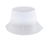 Unisex Men Women Washed Cotton Outdoor Camping Sports Bucket Hats Fisherman Hat - White