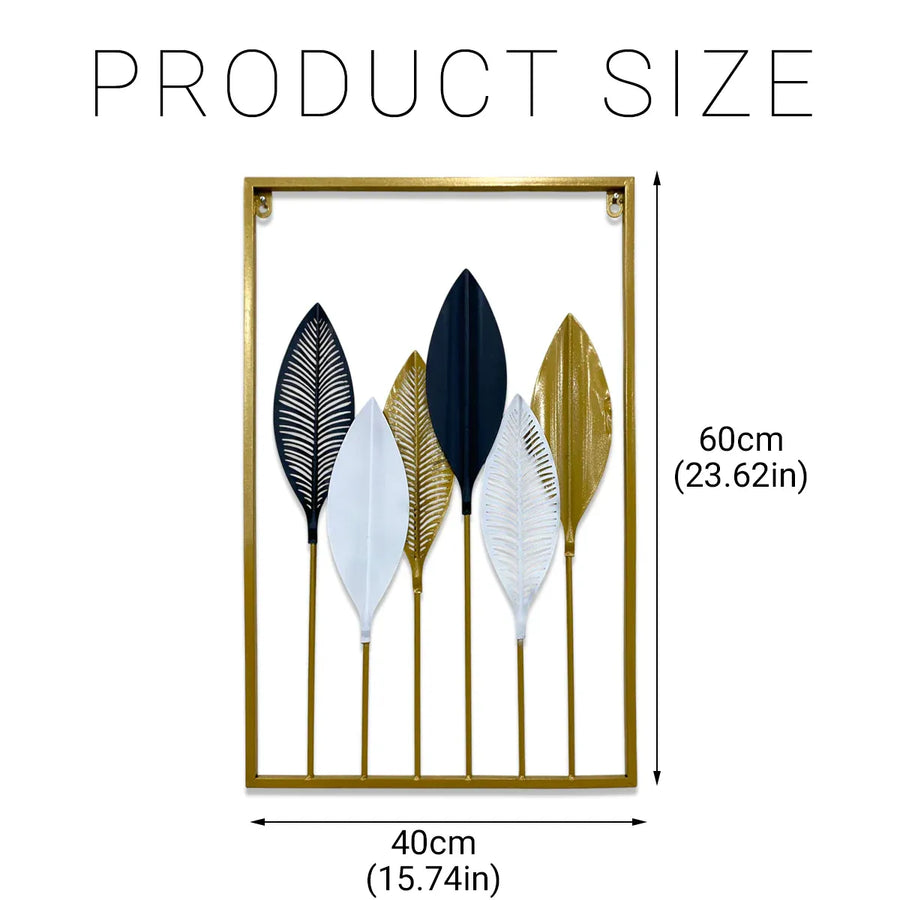Simple Iron Wall Decoration Wall Hanging TV Background Dining Room Porch Decor