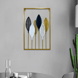 Simple Iron Wall Decoration Wall Hanging TV Background Dining Room Porch Decor - Extra Image