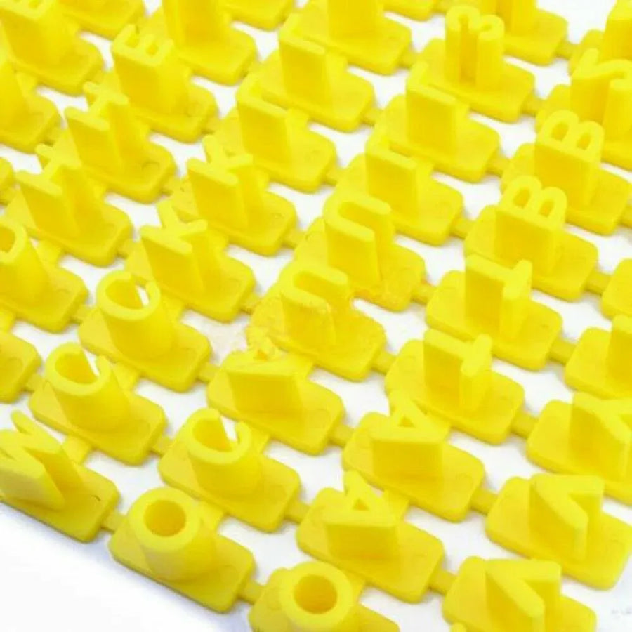 Fondant Cake Alphabet Letter Number Cookies Biscuit Stamp Embosser Molds Cutter