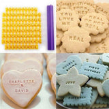 Fondant Cake Alphabet Letter Number Cookies Biscuit Stamp Embosser Molds Cutter