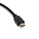 Hdmi Splitter 1 In 2 Out Cable Adapter Converter 1080P Multi Display Duplicator - 45-Degree Angle