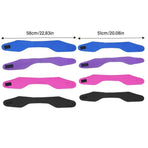 Adjustable Waterproof Swimming Headband for Ear Protection Unisex Diving Use - Purple-M