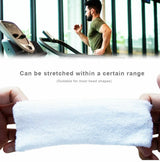 Wristbands Headband Sweatbands Sweat Band For Sport Tennis Badminton Yoga Cotton - Green - Close-Up Angle