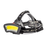 100000Lm USB Rechargeable COB+LED Headlamp Torch for Work