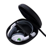 Earphone Case Headset Hard Carrying Box Headphone Storage Bag Black Universal