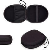 Earphone Case Headset Hard Carrying Box Headphone Storage Bag Black Universal