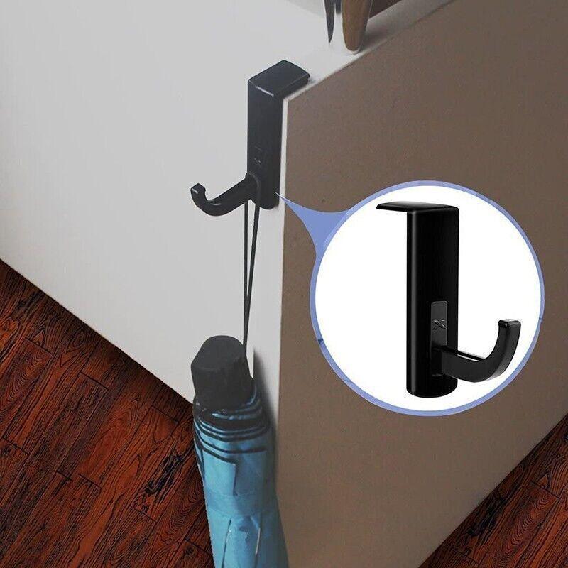 Universal Headphone Hook Desk Edge Mount Adhesive Headset Holder - White