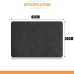 Non Slip Heat Resistant Kitchen Mat for Air Fryer Coffee Maker Toaster 30x45cm