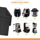 Non Slip Heat Resistant Kitchen Mat for Air Fryer Coffee Maker Toaster 30x45cm - Close-Up Angle