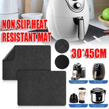 Non Slip Heat Resistant Kitchen Mat for Air Fryer Coffee Maker Toaster 30x45cm
