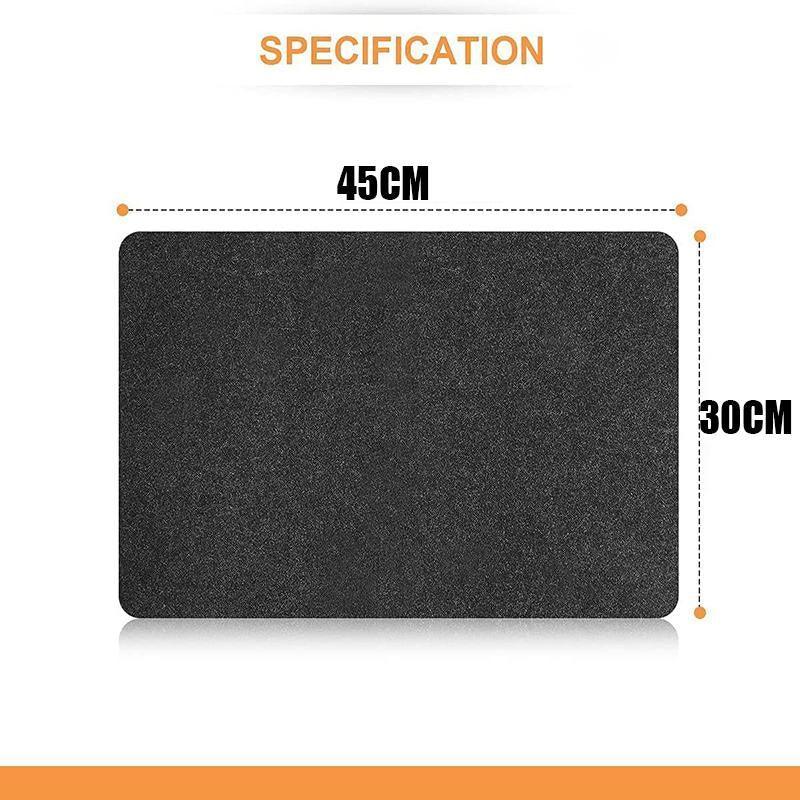 Non Slip Heat Resistant Kitchen Mat for Air Fryer Coffee Maker Toaster 30x45cm