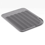 Hair Styling Tools Heat Resistant Mat for Curling Iron Flat Iron Straightener Pad - Grey