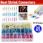 240PCS Heat Shrink Wire Connectors Electrical Crimp Marine Automotive Terminals