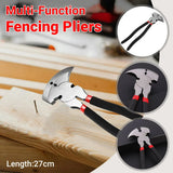Multi Functional Fence Pliers Carbon Steel for Wire Cutting Bending