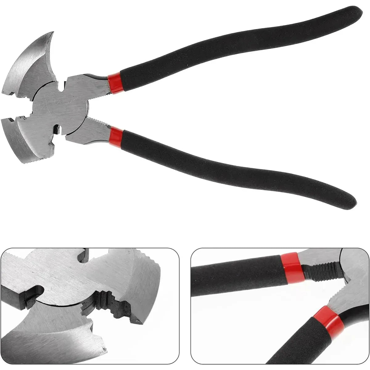 Multi Functional Fence Pliers Carbon Steel for Wire Cutting Bending