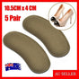 5 Pairs Sticky Fabric Shoe Pads Cushion Liner Grips Back Heel Inserts Insoles