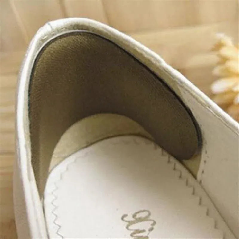 5 Pairs Sticky Fabric Shoe Pads Cushion Liner Grips Back Heel Inserts Insoles