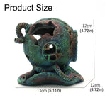Diving Helmet Decoration Aquarium Ornament Fish Tank Landscape House Decor