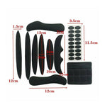 9 X Universal Bicycle Bike Cycling Helmet Padding Kit Replacement Foam Pads Set