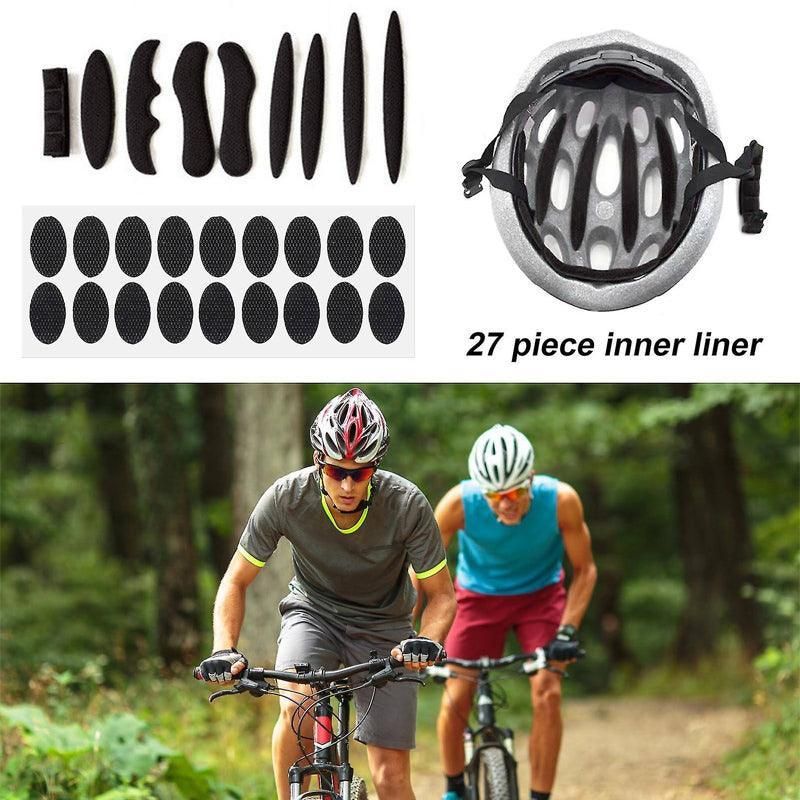 9 X Universal Bicycle Bike Cycling Helmet Padding Kit Replacement Foam Pads Set