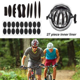 9 X Universal Bicycle Bike Cycling Helmet Padding Kit Replacement Foam Pads Set - Extra Image