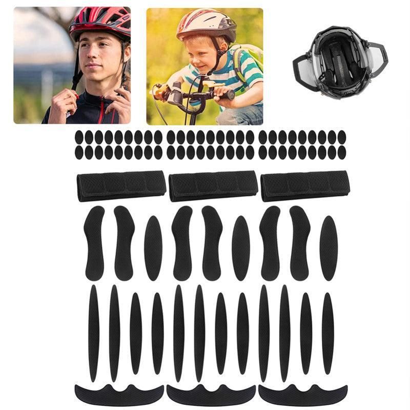 9 X Universal Bicycle Bike Cycling Helmet Padding Kit Replacement Foam Pads Set