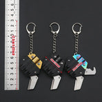 Multifunctional Hexagon Pocket Knife Outdoor Mini Tool Survival EDC Gear Kit - Multicolor
