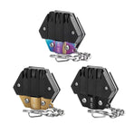 Multifunctional Hexagon Pocket Knife Outdoor Mini Tool Survival EDC Gear Kit - Gold