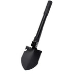 Outdoor Survival Foldable Shovel Spade Garden Camping Hiking Camp Compass Au - Front View