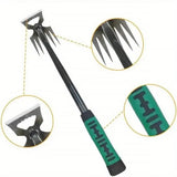 Garden Weeding Digging Tool Farm Household Hoe Durable Handheld Weeder Artifact - 6 teeth - Extra Image