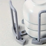 2pcs Kitchen Dish Drying Rack with Drainage Storage Cup Holder Organizer Stand - White - Extra Image