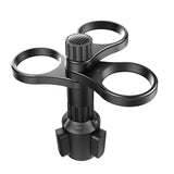 Car Multi Cup Holder Mug Holder Vehicle Drink Holder Organiser for Travel Use - Front View