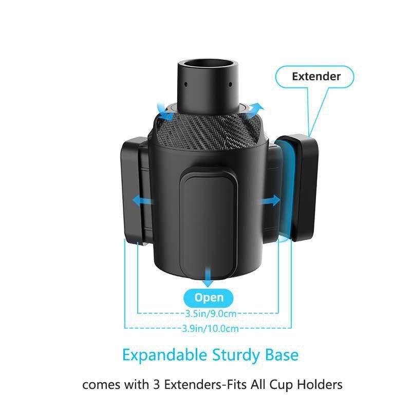 Car Multi Cup Holder Mug Holder Vehicle Drink Holder Organiser for Travel Use