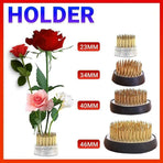 Round Flower Base Holder Spiky Frog Fixed Tool Floral Arrange For Ikebana Kenzan