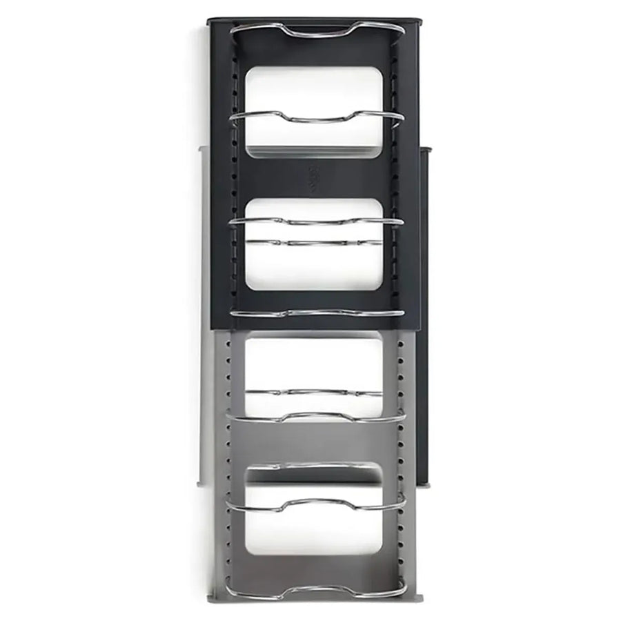 Telescopic Kitchen Storage Rack Table Top Pot Lid Holder Drawer Organizer Shelf