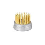 Round Flower Base Holder Spiky Frog Fixed Tool Floral Arrange For Ikebana Kenzan - 46mm