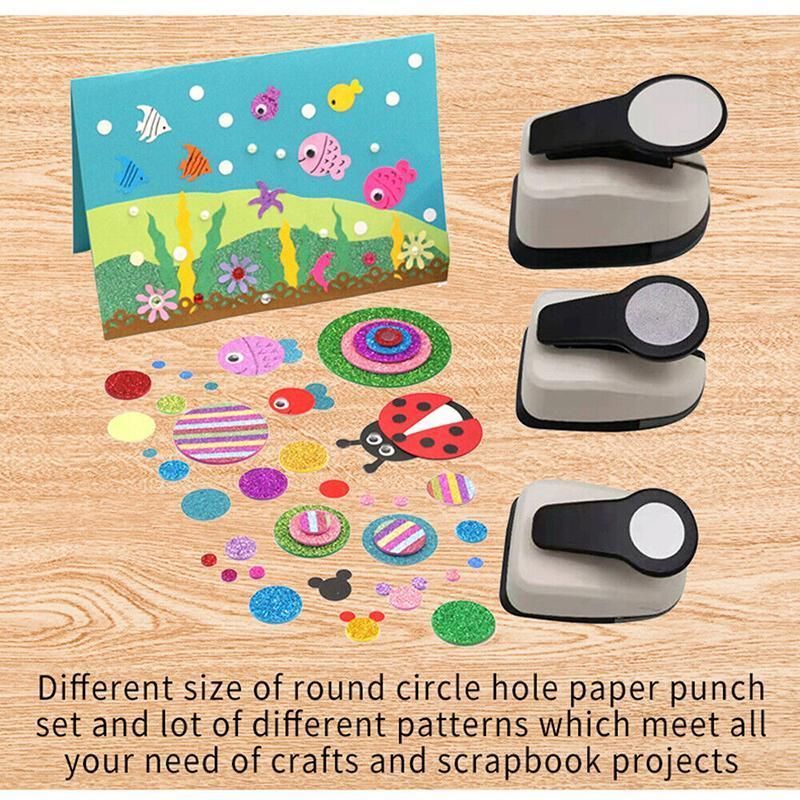 Paper Puncher For Arts Cardmaking Craft Scrapbooking Circle Cutter Hole Punch - 50mm