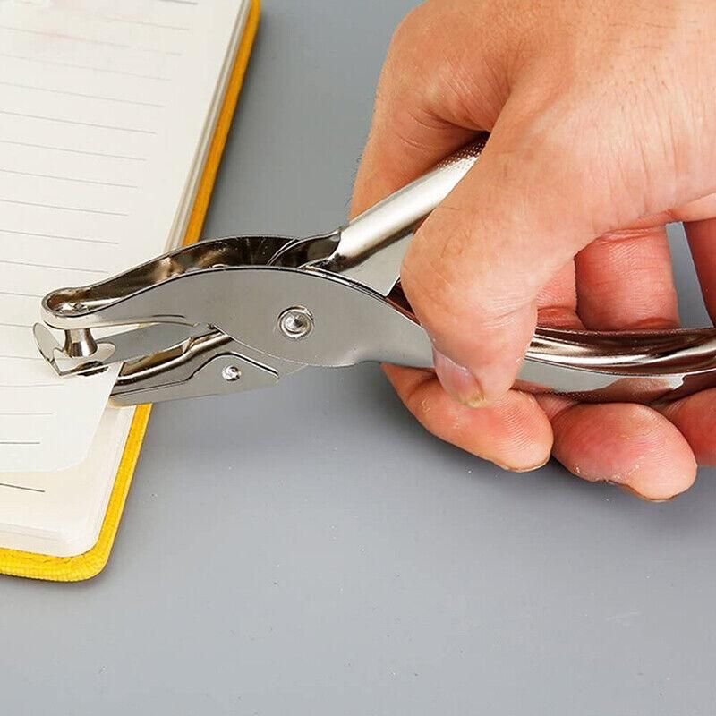 Paper Single Round Hole Punch Puncher School Office Stationery 6mm
